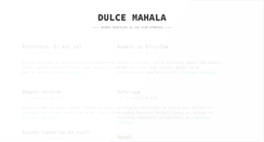 Desktop Screenshot of dulce-mahala.tapirul.net